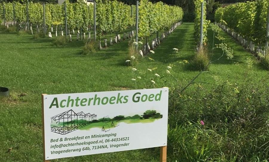 Achterhoeks Goed, Minicamping In Vragender Экстерьер фото
